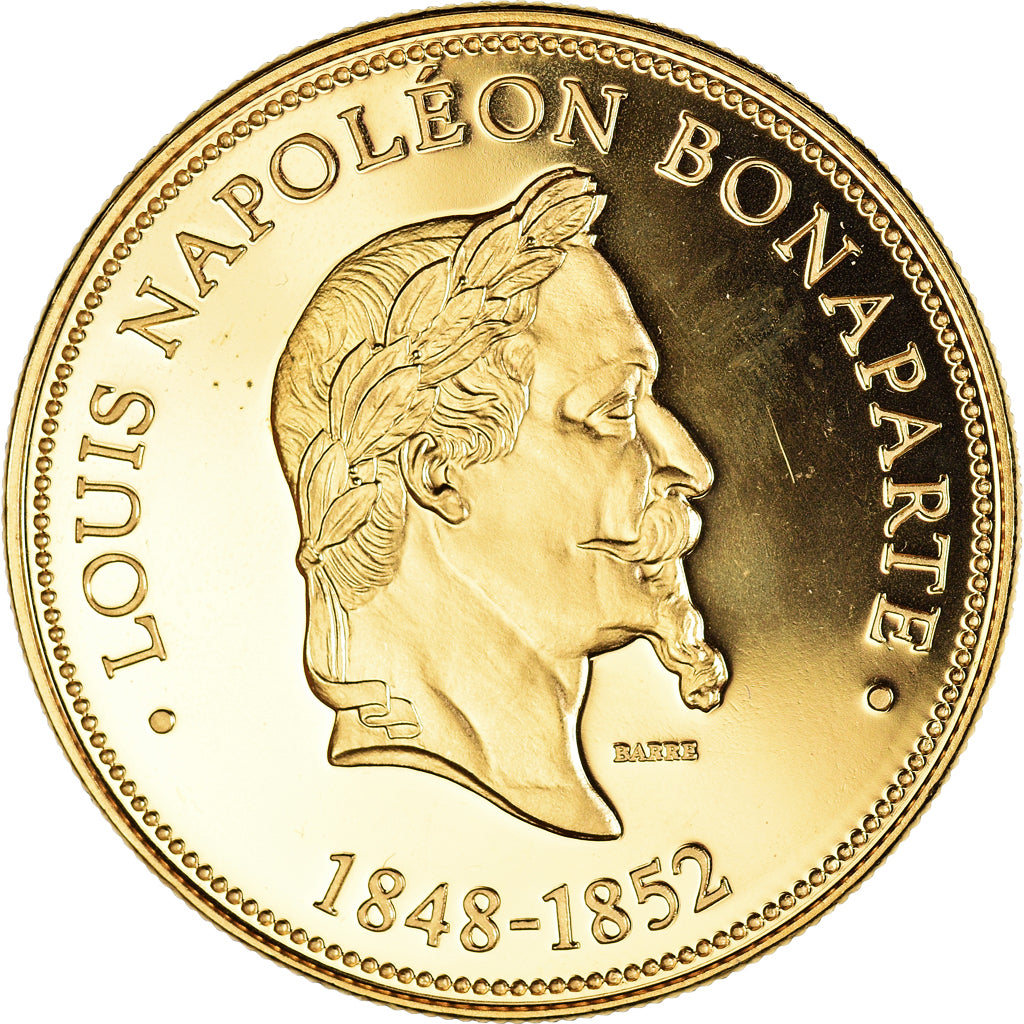 Francia, medalla, Louis Napoléon Bonaparte, Président de la République