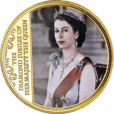 Reino Unido, medalha, Diamond Jubilee of her Majesty the Queen, Elizabeth II