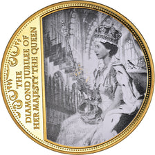 Reino Unido, medalla, Diamond Jubilee of her Majesty the Queen, Elizabeth II