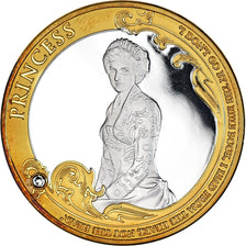 Reino Unido, medalla, Life and Legacy of Princess Lady Diana, England's Rose