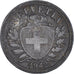 Coin, Switzerland, 2 Rappen, 1942, Bern, VF(20-25), Zinc, KM:4.2b