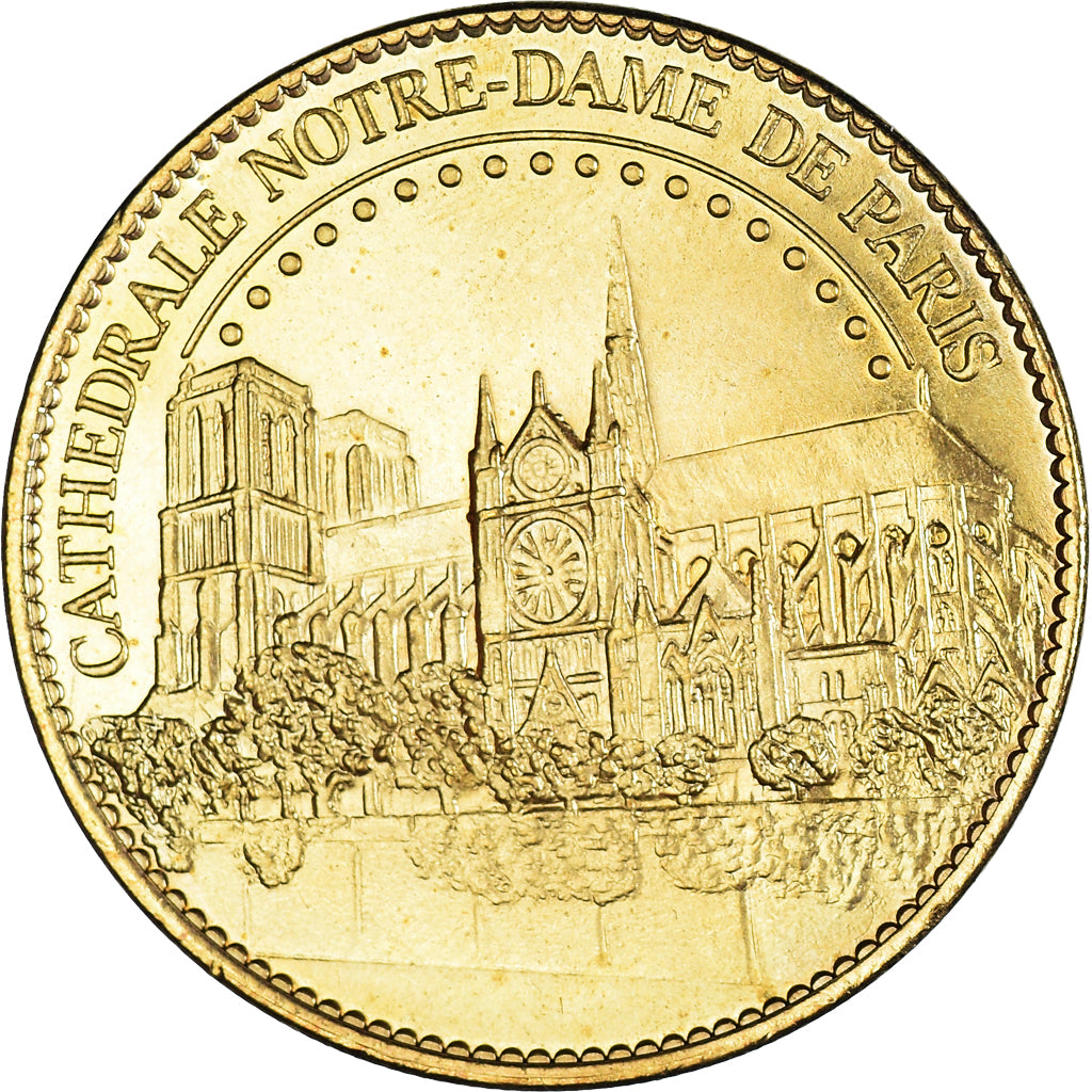 France, Token, Tourist Token, Cathédrale Notre-Dame de Paris, Arthus Bertrand