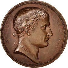 FRANCE, History, First French Empire, Medal, AU(55-58), Droz, Bronze, 5, 37.51