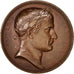 FRANCE, History, First French Empire, Medal, AU(55-58), Droz, Bronze, 5, 37.51