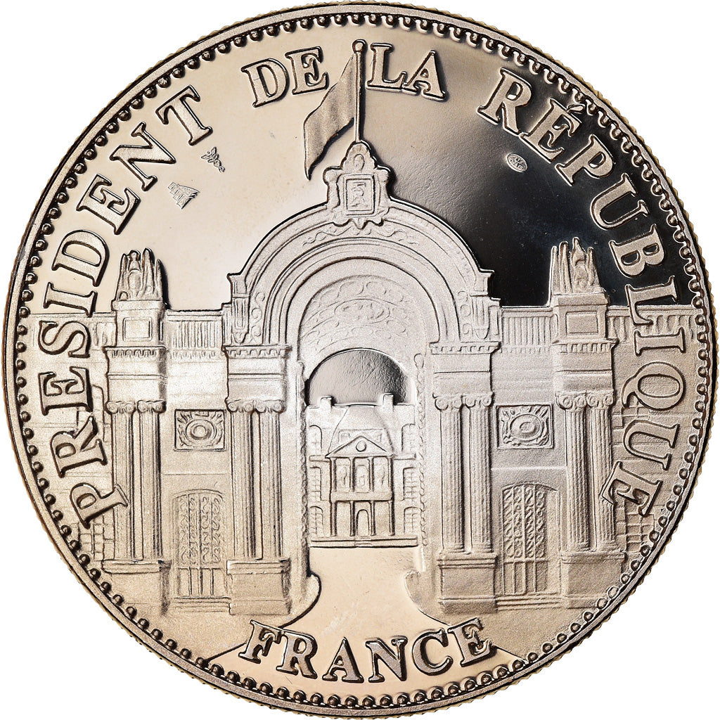 Francia, medalla, Les Présidents de la République, Émile Loubet, FDC, Cobre -