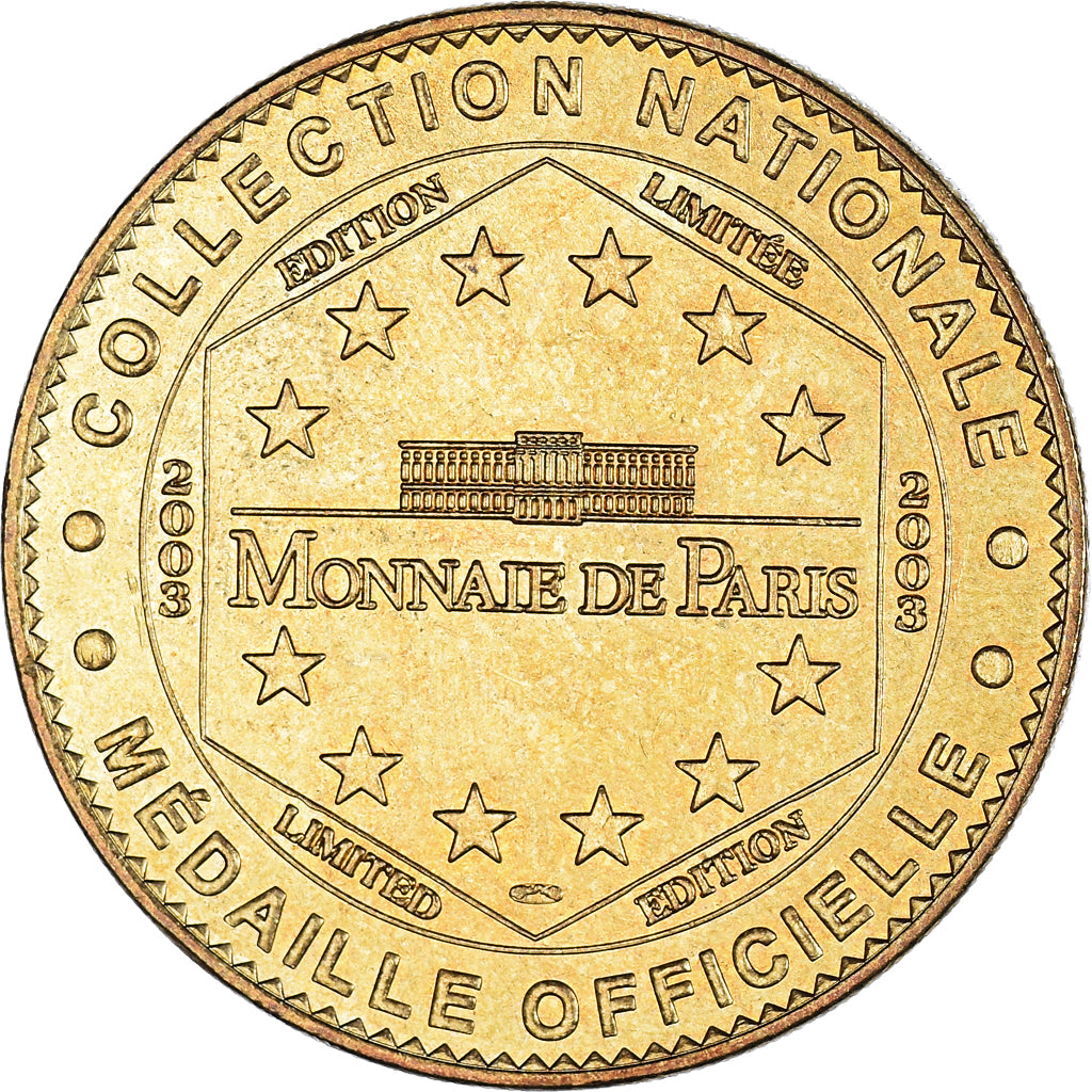 France, Token, Touristic token, Caen - Mémorial n°2, 2003, MDP, AU(55-58)