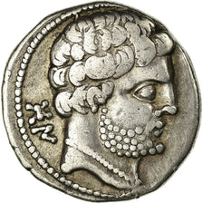Coin, Spain, Bolskan, Denarius, AU(50-53), Silver