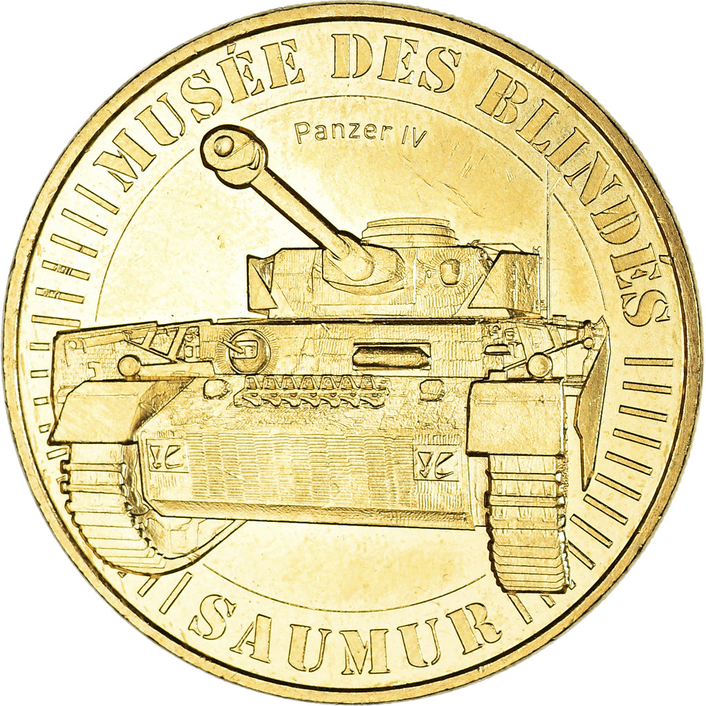 França, Token, Saumur - Musée des Blindés, 2019, MDP, AU(55-58), Cuproníquel
