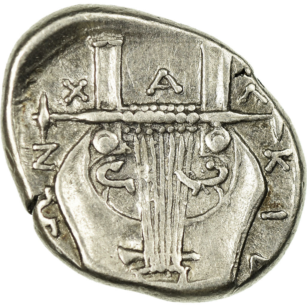 Münze, Kingdom of Macedonia, Chalkidian League, Tetrobol, VZ, Silber