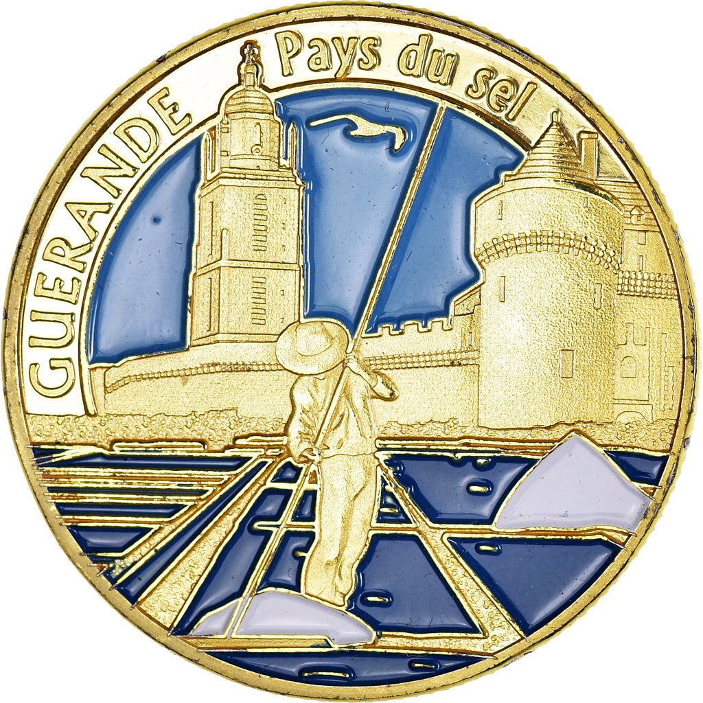 Frankrijk, Token, Guérande - Marais salants, ZF+, Copper-nickel Aluminium