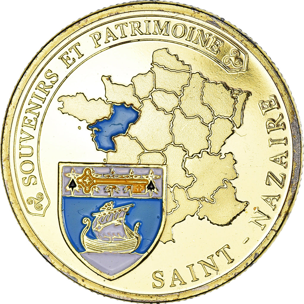 Frankrijk, Token, Port de l'Atlantique, ZF, Copper-nickel Aluminium