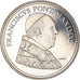 Vaticano, medaglia, Le Pape François, Religions & beliefs, FDC, Rame-nichel
