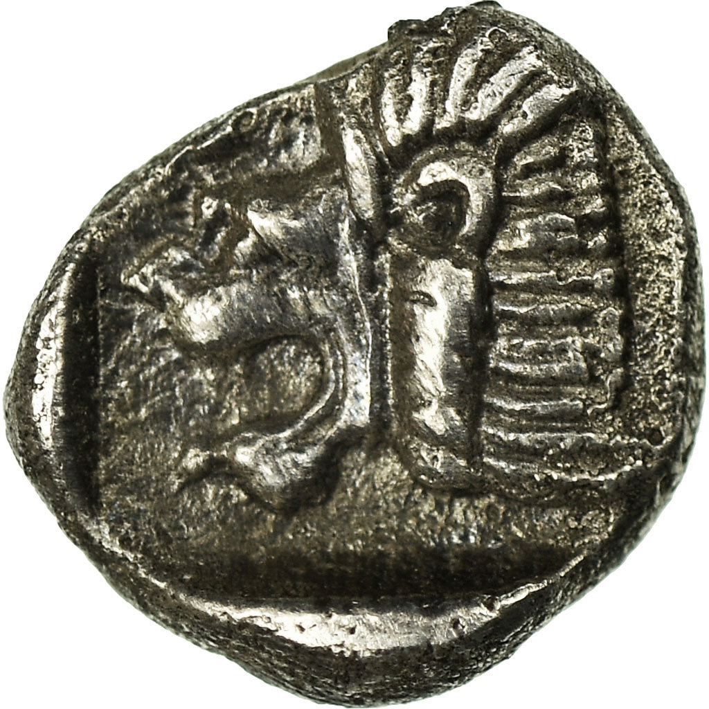Coin, Mysia, Kyzikos, Obol, Kyzikos, AU(50-53), Silver