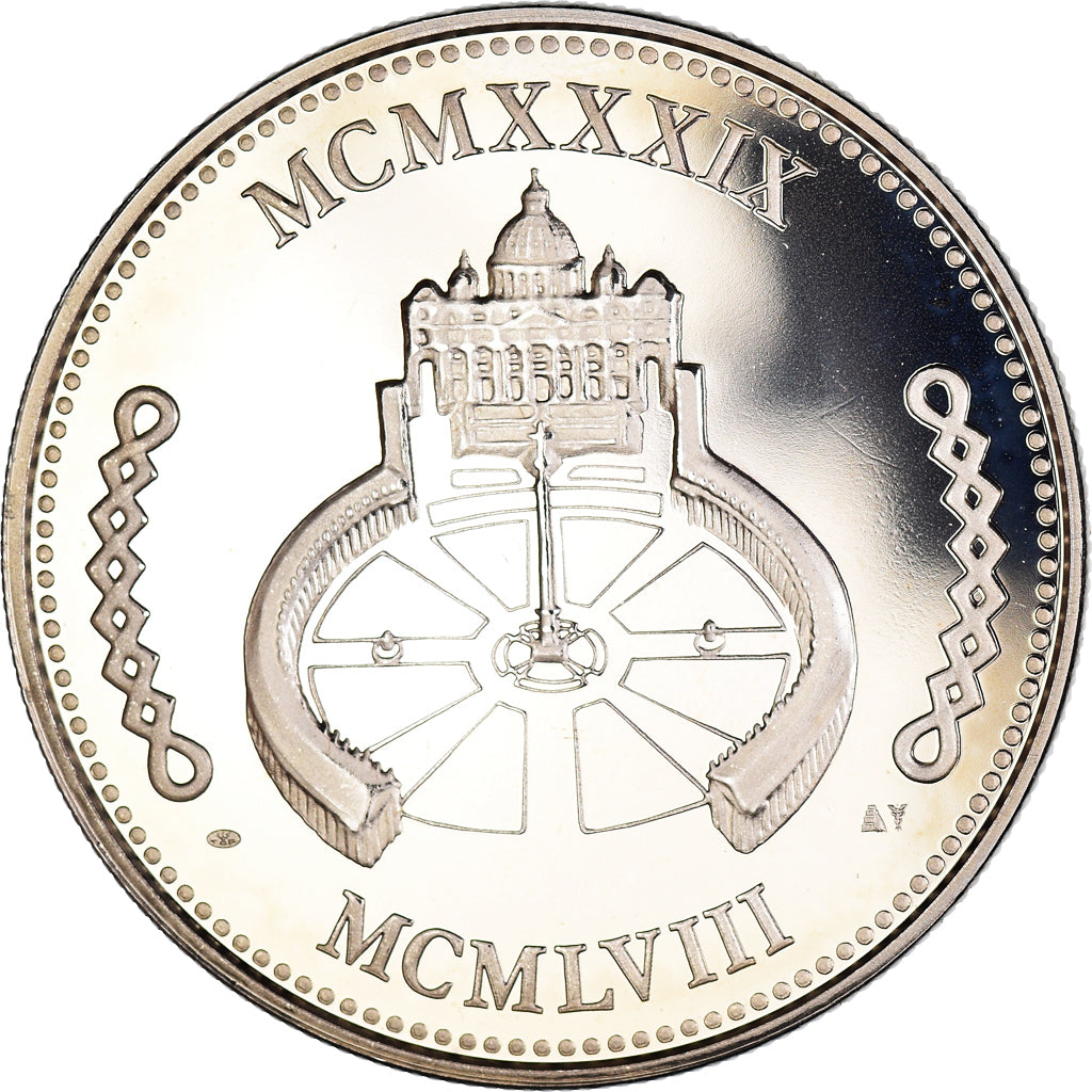 Vatican, Medal, Le Pape Pie XII, MS(65-70), Copper-nickel