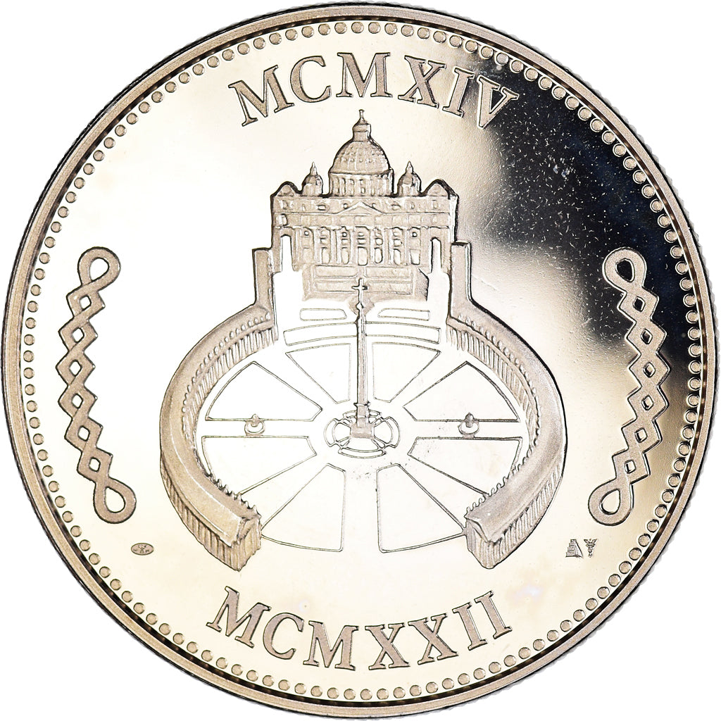 Vatikan, Medaille, Le Pape Benoit XV, UNZ+, Kupfer-Nickel