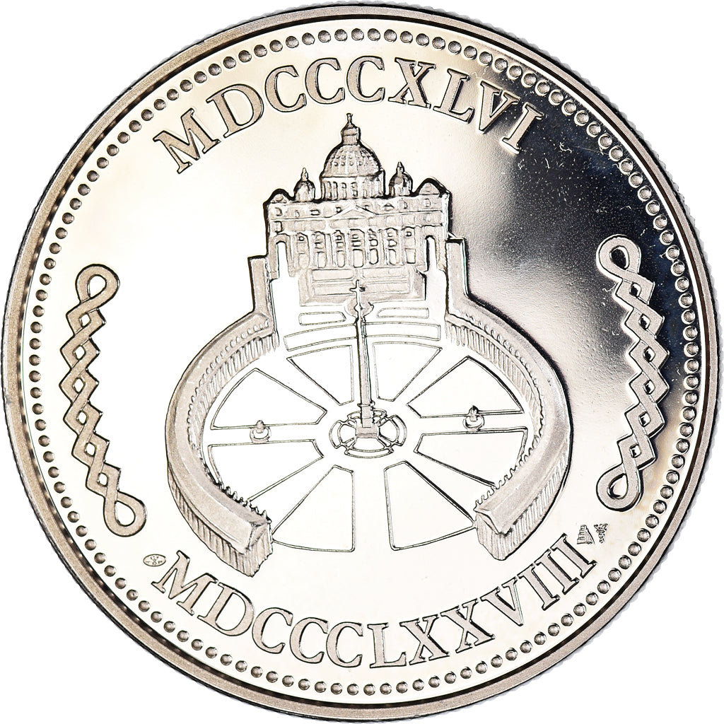 Vatican, Médaille, Le Pape Pie IX, Religions & beliefs, FDC, Cupro-nickel