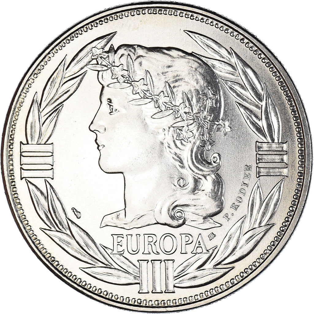 France, Medal, Ecu Europa, Marianne, 1987, Rodier, MS(63), Copper-nickel