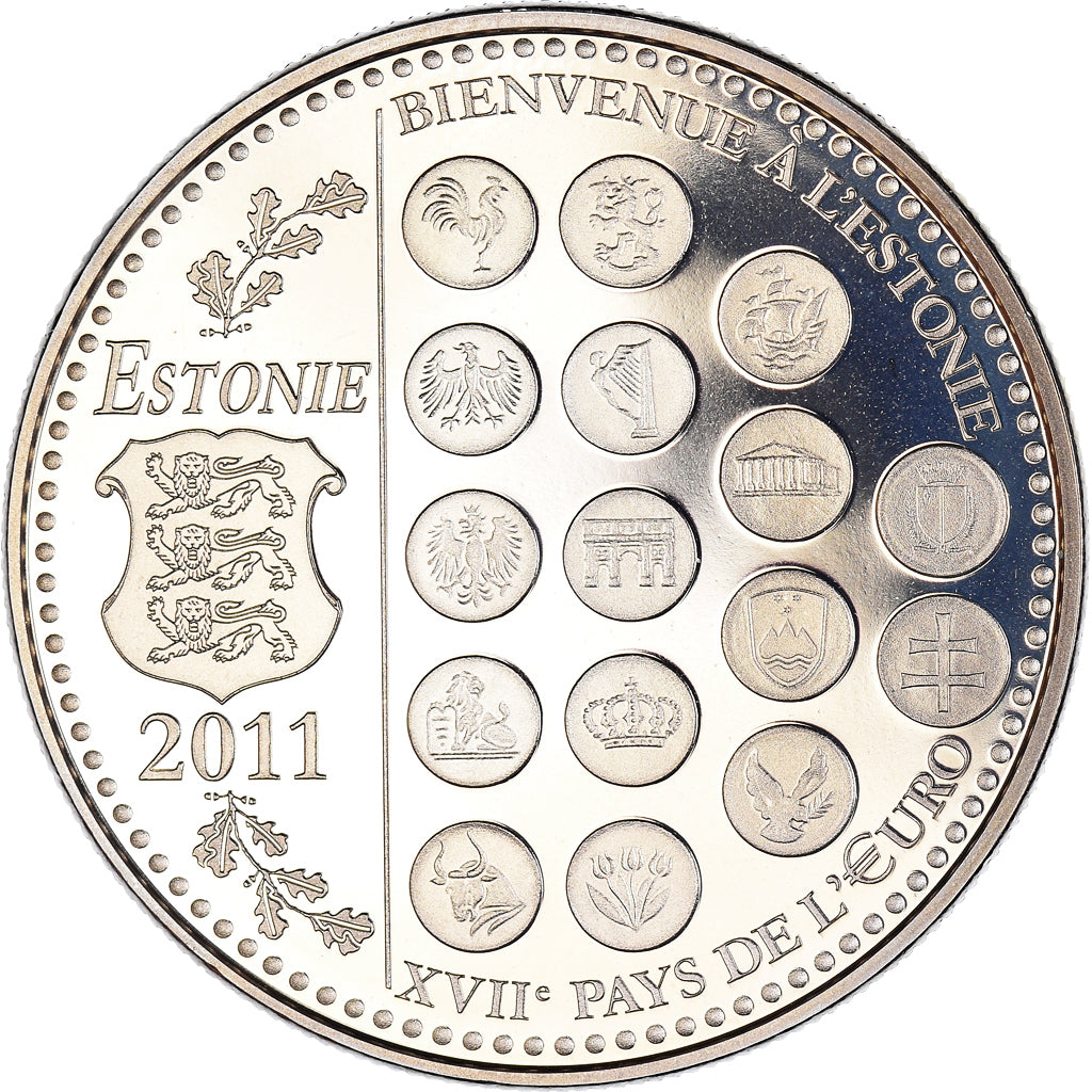 France, Medal, L'Europe des XXVII, Bienvenue à l'Estonie, Politics, 2011