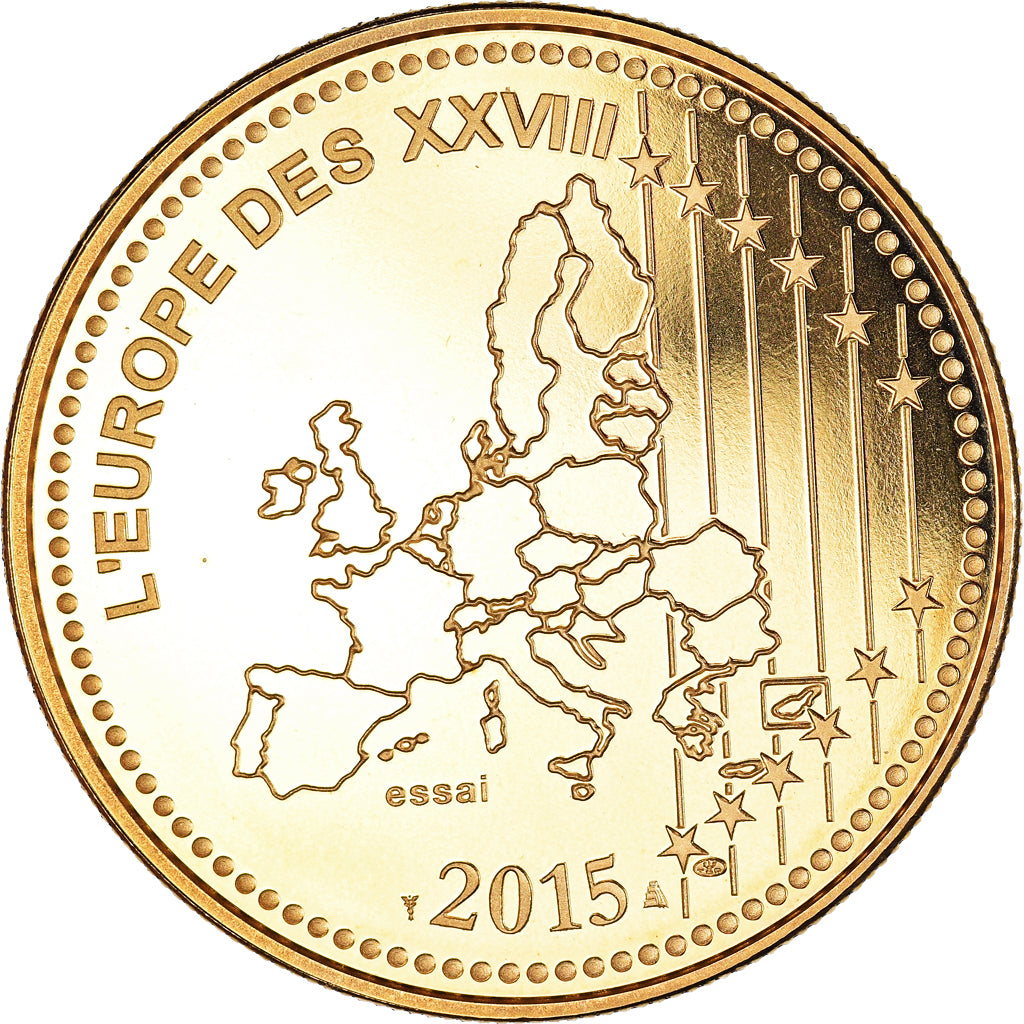 France, Medal, L'Europe des XXVIII, La Victoire de 1945, Politics, 2015