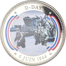 Francia, medaglia, Seconde Guerre Mondiale, D-Day, WAR, FDC, Rame-nichel