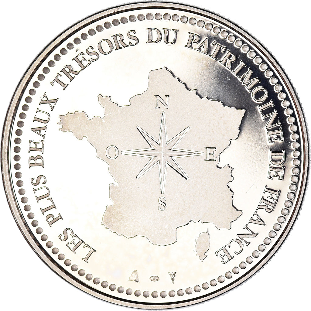 Frankrijk, Medaille, Cathédrale Notre-Dame de Paris, Patrimoine, Proof, FDC