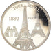 France, Medal, Paris - La Tour Eiffel, Arts & Culture, MS(64), Copper-nickel