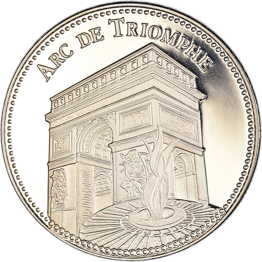France, Médaille, L'Arc de Triomphe, Arts & Culture, FDC, Cupro-nickel