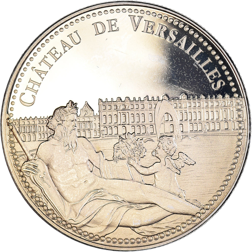France, Medal, Le Château de Versailles, MS(63), Copper-nickel
