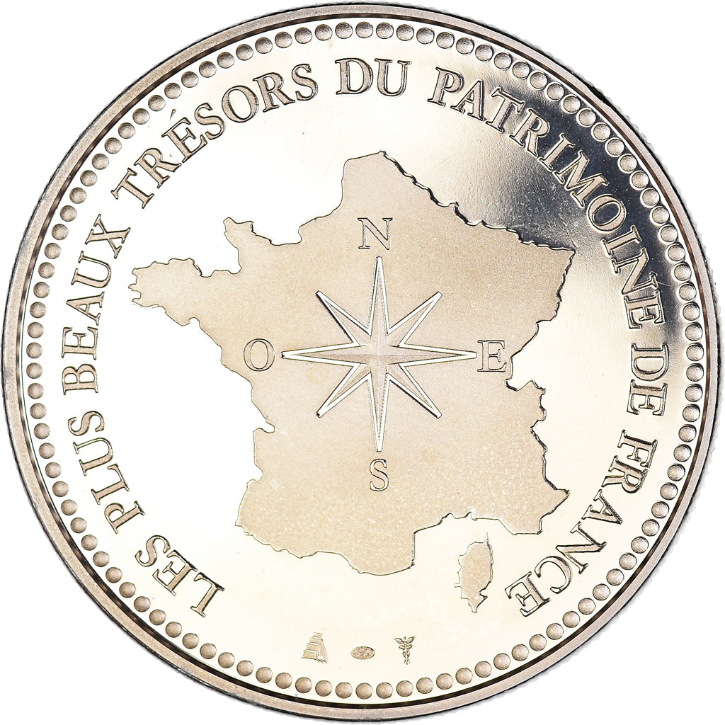 France, Medal, Le Château de Versailles, MS(63), Copper-nickel
