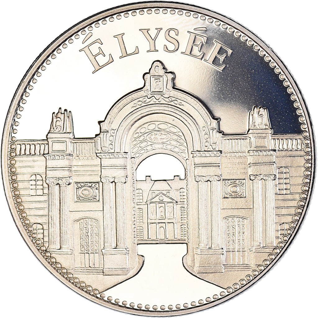 France, Medal, Le Palais de l'Elysée, MS(64), Copper-nickel