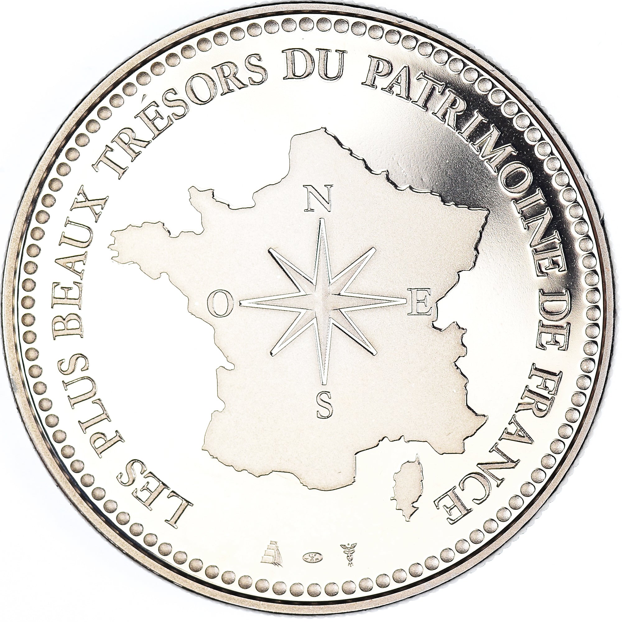 Frankreich, Medaille, Pont du Gard, Nîmes, Patrimoine, Proof, STGL