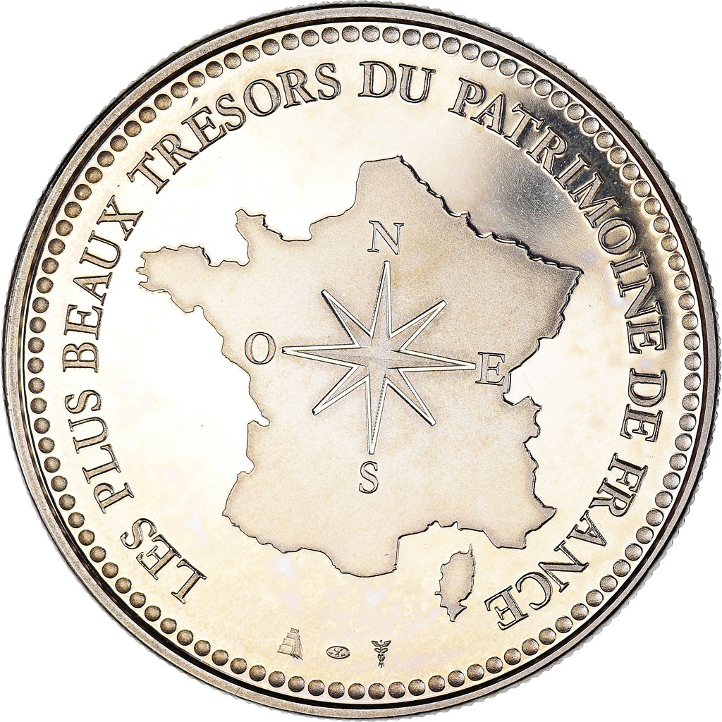 Frankreich, Medaille, Mont Saint-Michel, Patrimoine Culturel, STGL