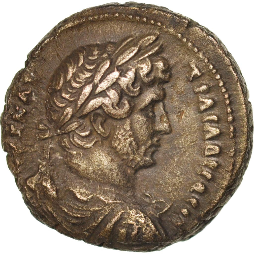 Hadrian, Tetradrachm, Alexandria, AU(50-53), Billon, 13.16