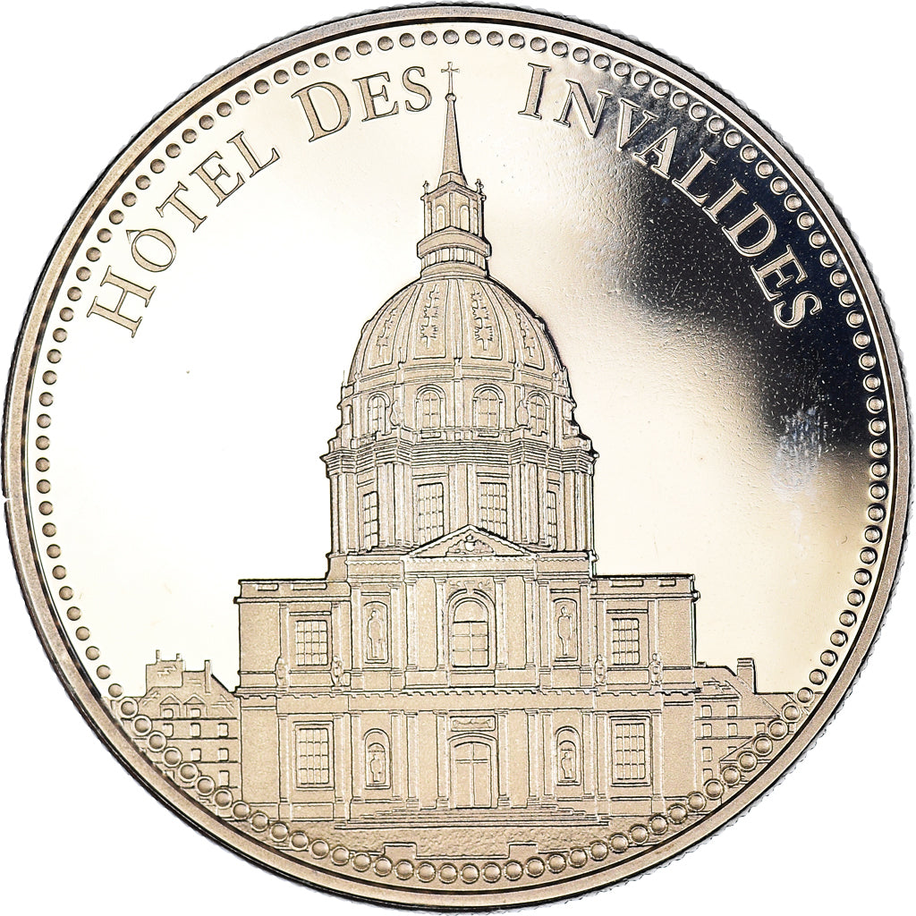 France, Medal, L'Hôtel des Invalides, Paris, MS(65-70), Copper-nickel
