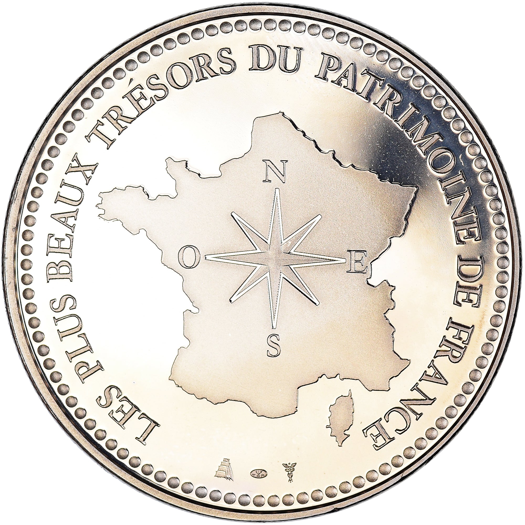 France, Médaille, La Grotte de Lascaux, FDC, Cupro-nickel
