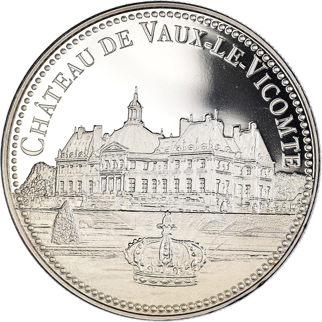 France, Medal, Château de Vaux-le-Vicomte, Patrimoine, Proof, MS(65-70)