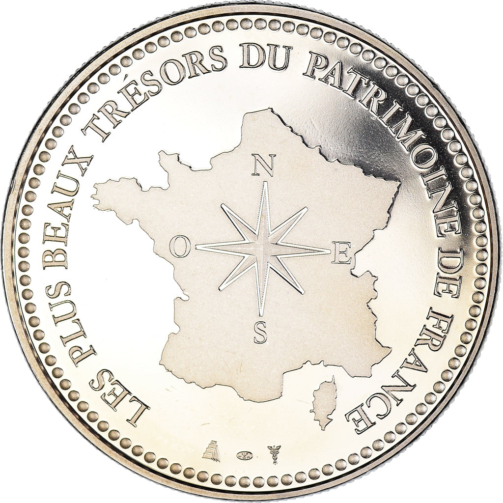 France, Medal, Château de Vaux-le-Vicomte, Patrimoine, Proof, MS(65-70)