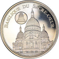 Frankrijk, Medaille, Basilique du Sacré Coeur de Montmartre, FDC, Cupro-nikkel