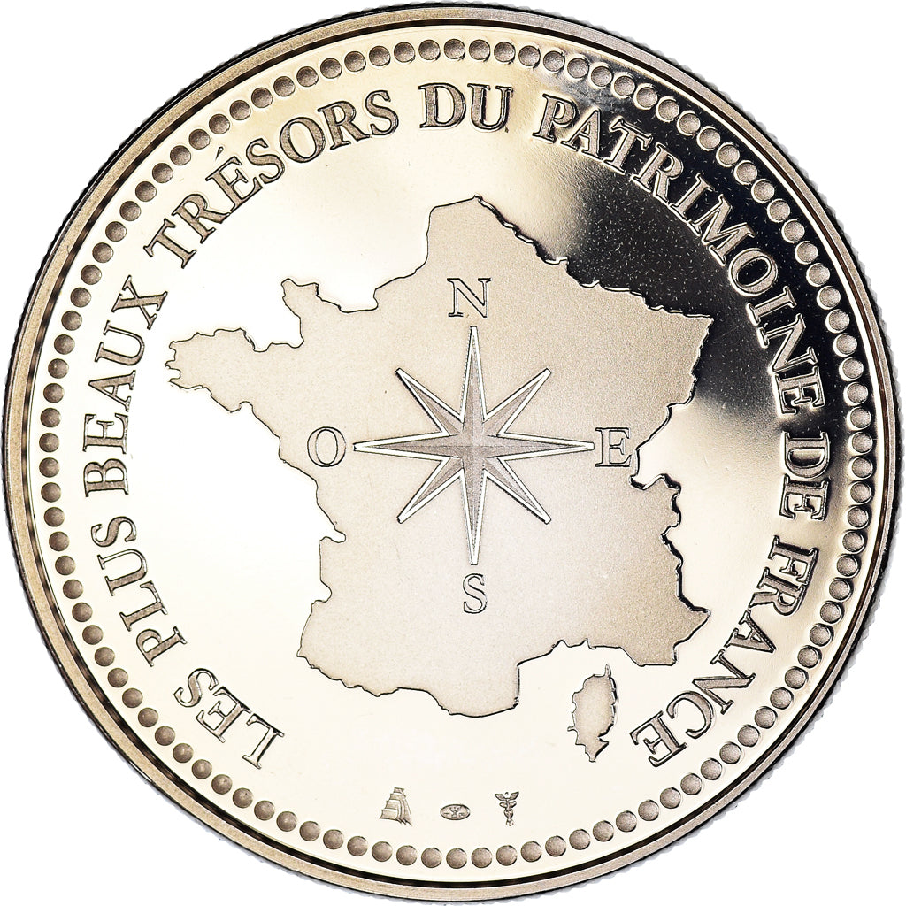 Frankreich, Medaille, Château de Chambord, Arts & Culture, UNZ+, Kupfer-Nickel