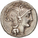 Claudia, Denarius, Rome, AU(55-58), Silver, 4.01