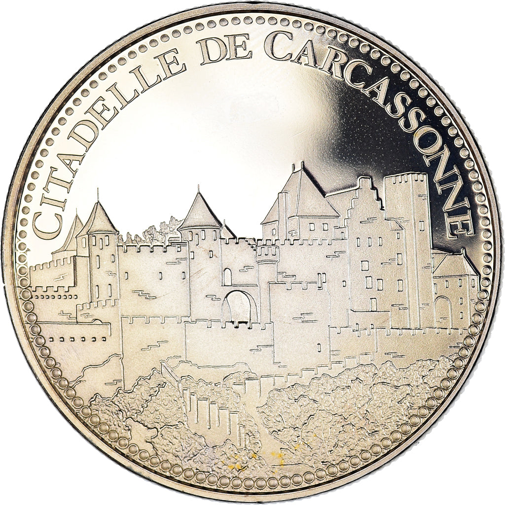 France, Medal, La Citadelle de Carcassonne, MS(64), Copper-nickel
