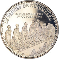 France, Medal, Seconde Guerre Mondiale, Le Procès de Nuremberg, MS(65-70)
