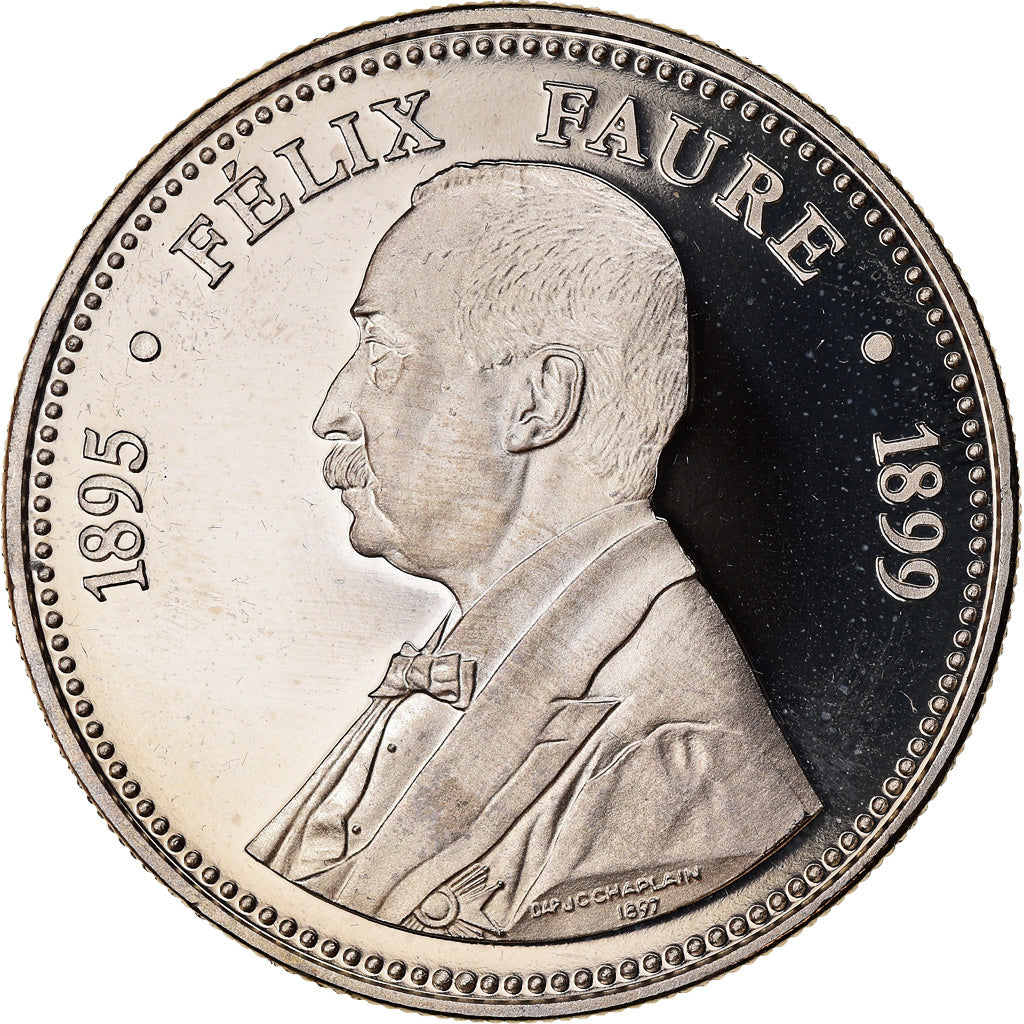 France, Medal, Les Présidents de la République, Félix Faure, MS(65-70)