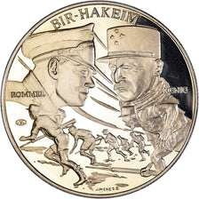 Francia, medaglia, La Bataille de Bir Hakeim, WAR, 1939-1945, FDC, Rame-nichel