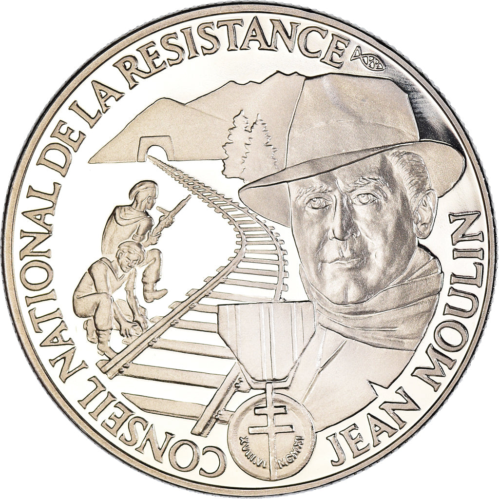 Frankrijk, Medaille, 1939-1945, Conseil National de la Résistance, Jean Moulin