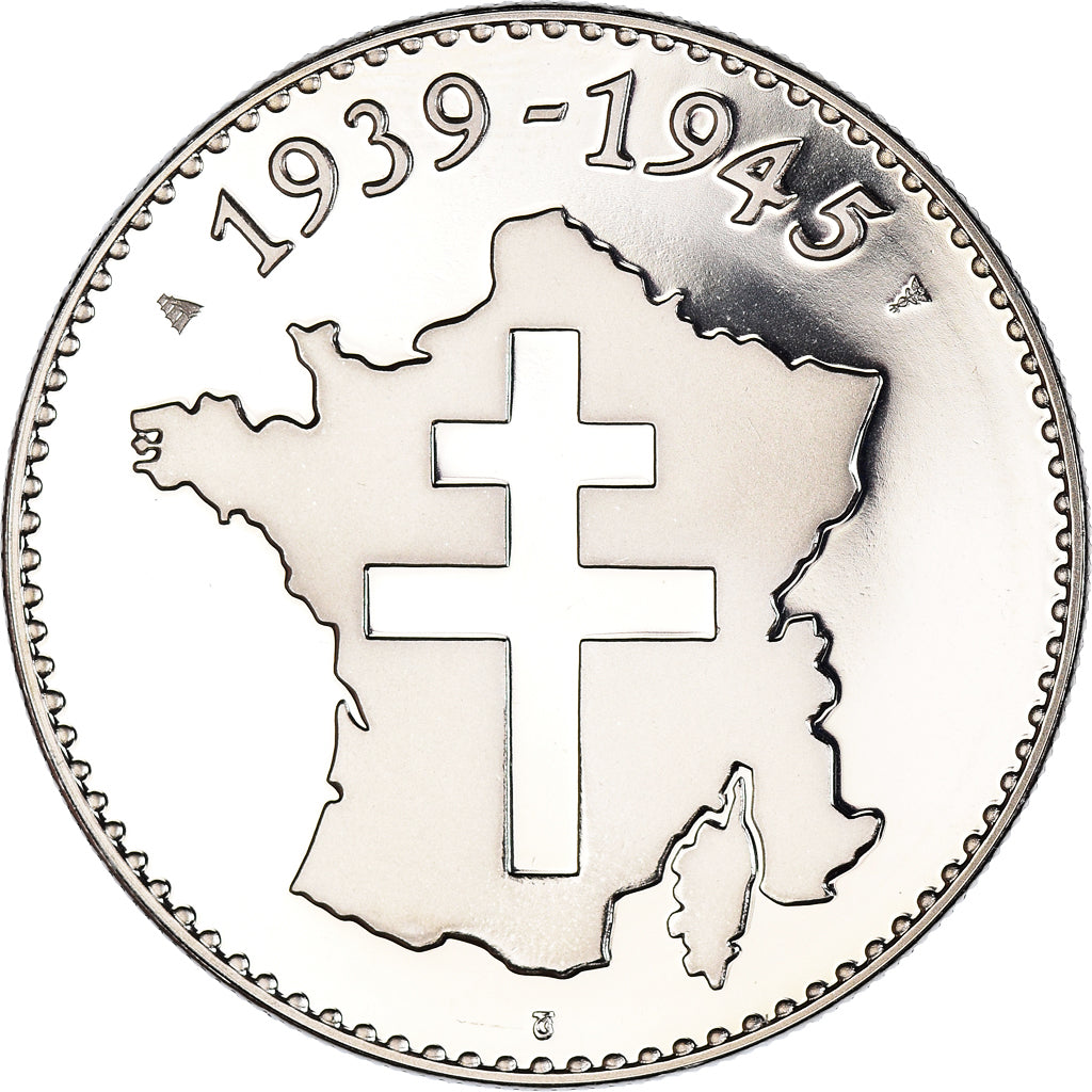 France, Medal, La Bataille Des Ardennes - Décembre 1944 - Patton, WAR, MS(64)