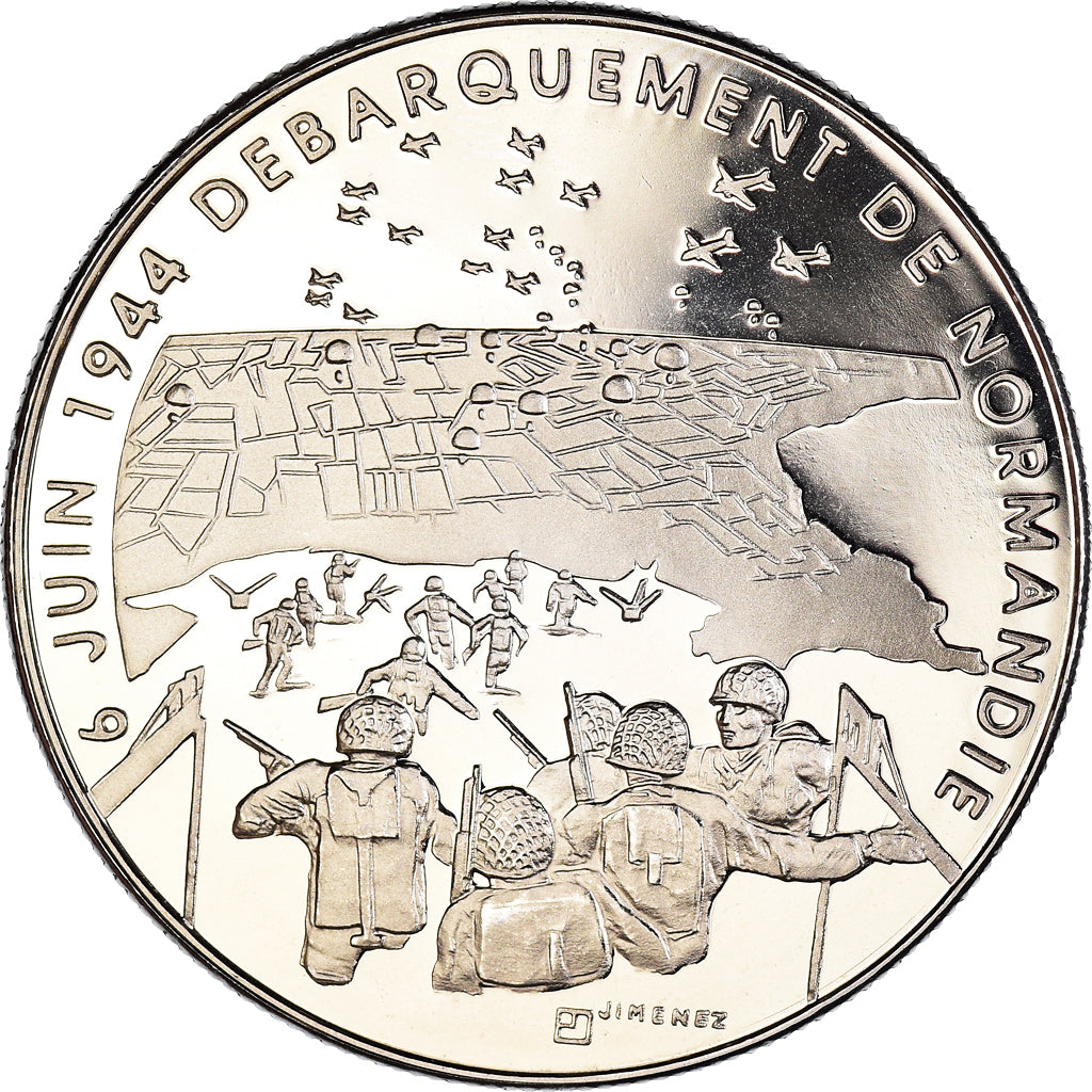 Frankreich, Medaille, 1939-1945, Débarquement de Normandie, History, STGL