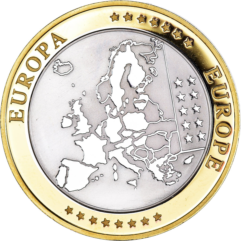 Belgium, Medal, Euro, Europa, MS(63), Silver