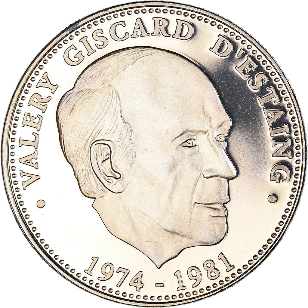 Frankreich, Medaille, Ve République, Valery Giscard d'Estaing, UNZ+