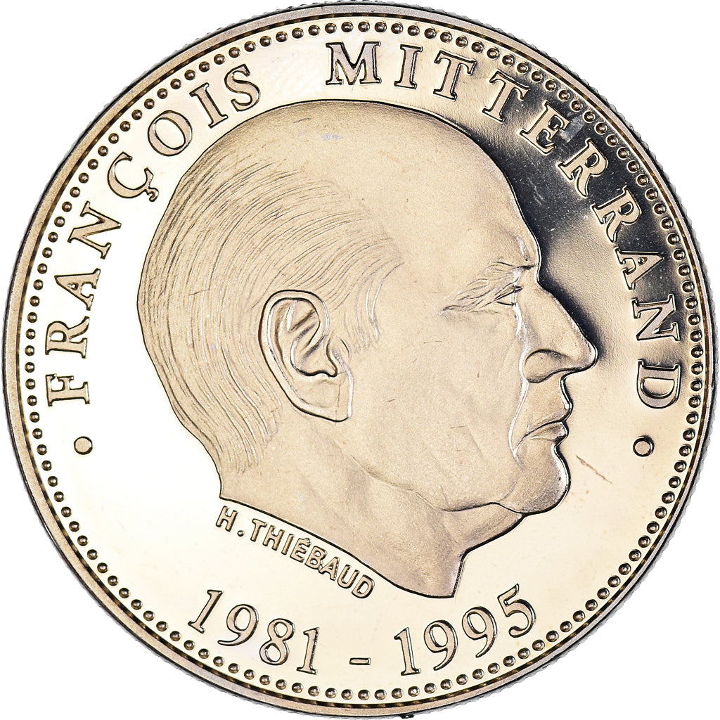 França, medalha, François Mitterrand, Président de la République, MS(64)